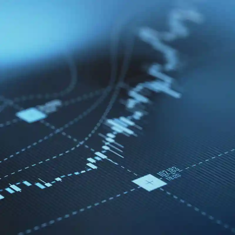 Financial Graph Background