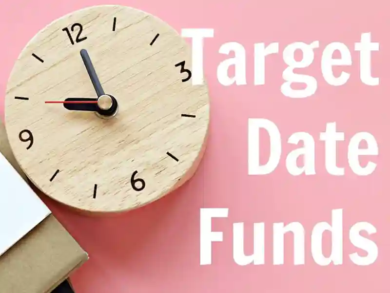 Wooden clock with a pink background